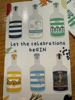 Gower Gin Celebration Card x 1